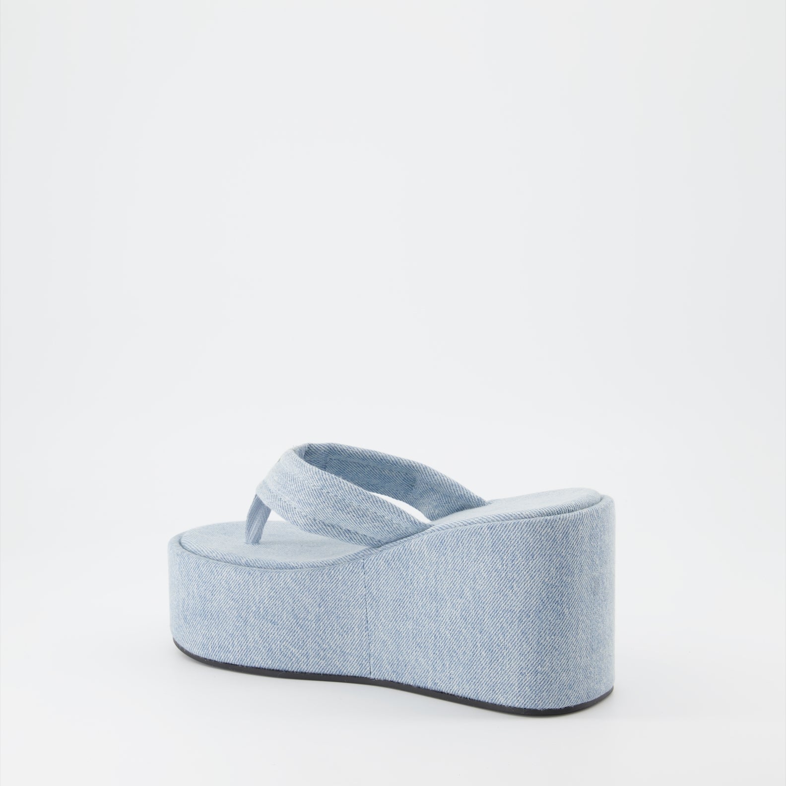 Platform shoes Branded wedge sandal Coperni Blue Women