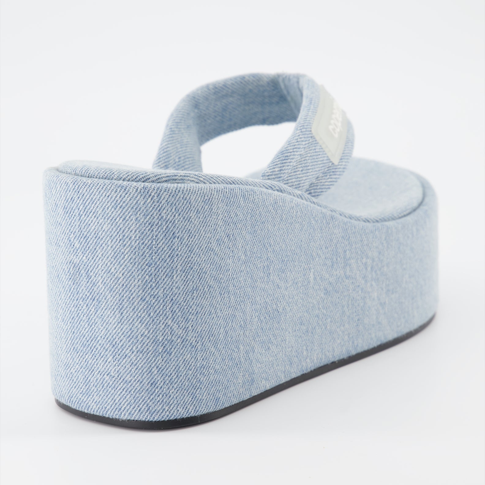 Platform shoes Branded wedge sandal Coperni Blue Women