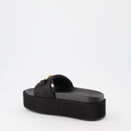 Zapatos abiertos Sandales Medusa 95 Versace Negro Femme