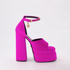 Chaussures ouvertes Sandales Medusa Aevitas Versace Rose Femme