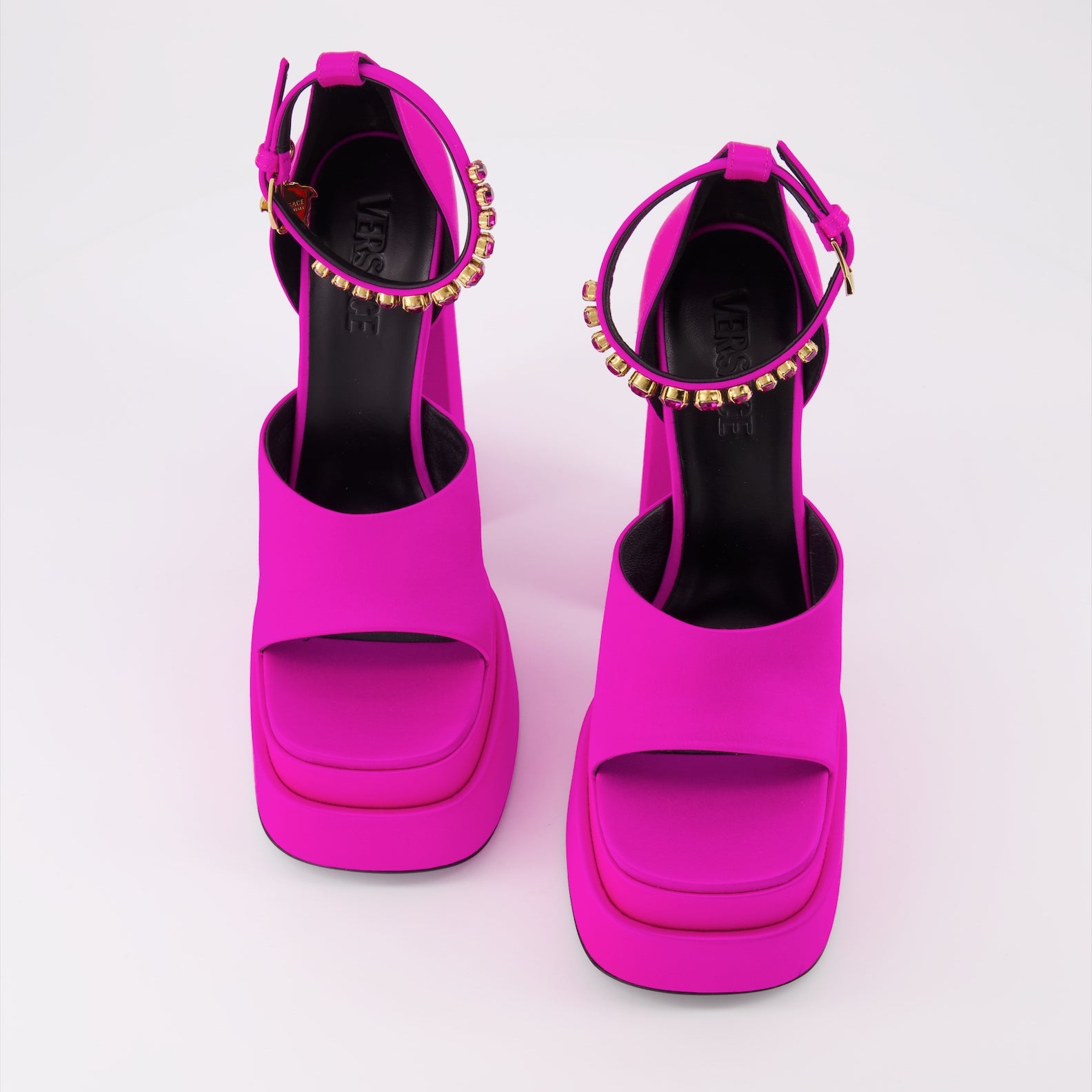 Chaussures ouvertes Sandales Medusa Aevitas Versace Rose Femme
