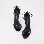 Scarpe aperte Sandali con tacco Dolce & Gabbana Nero Femme