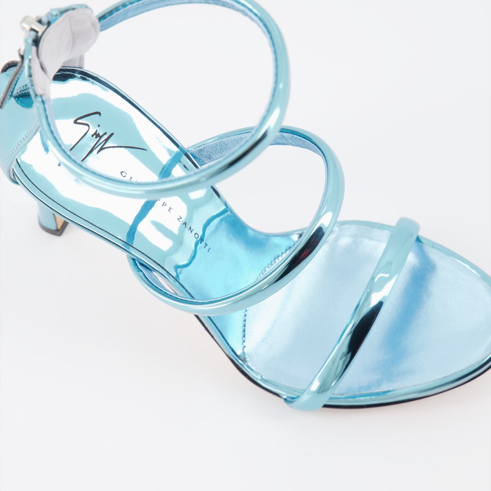 Chaussures ouvertes Sandales Harmony Giuseppe Zanotti Bleu Femme