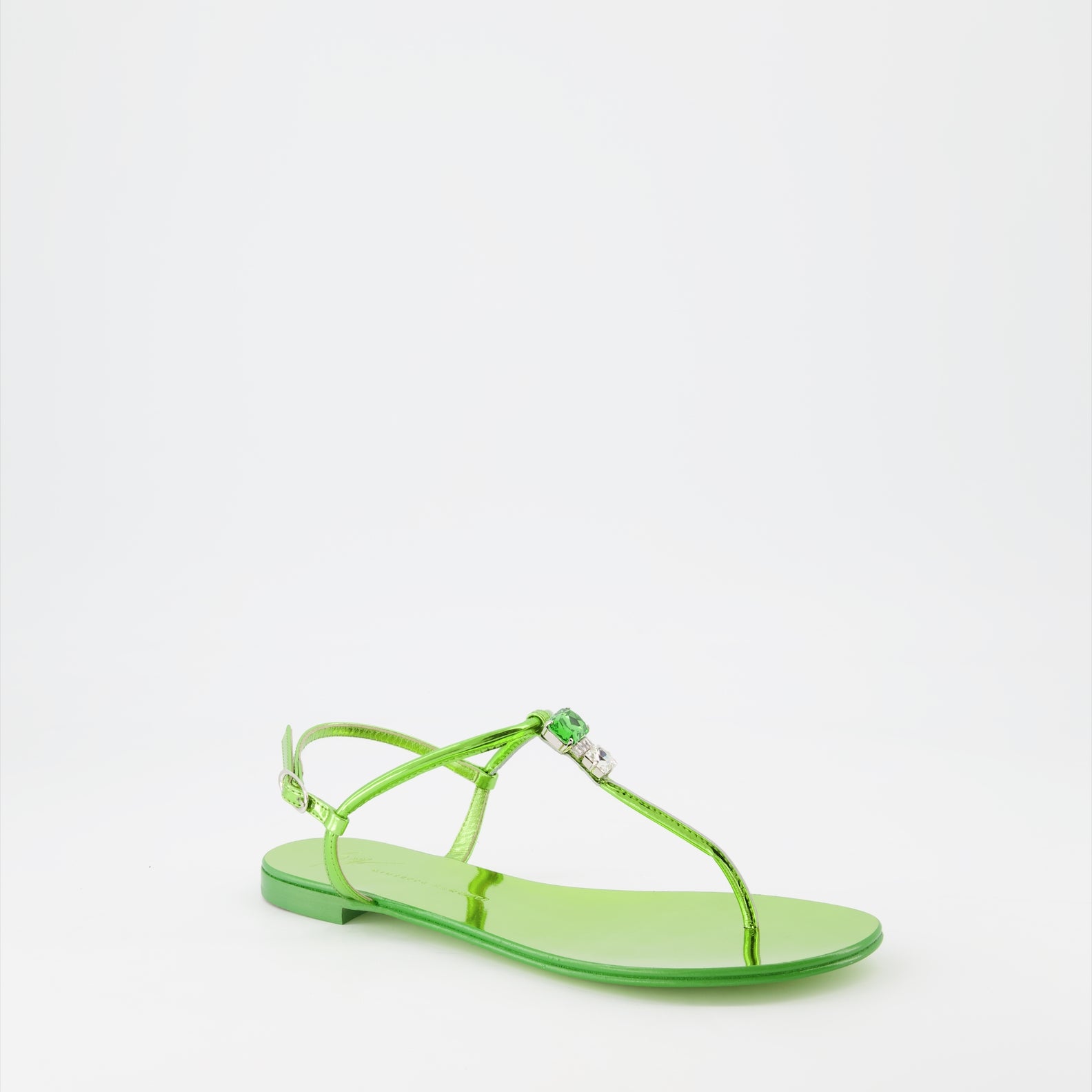 Open shoes Alphonsine sandals Giuseppe Zanotti Green Women