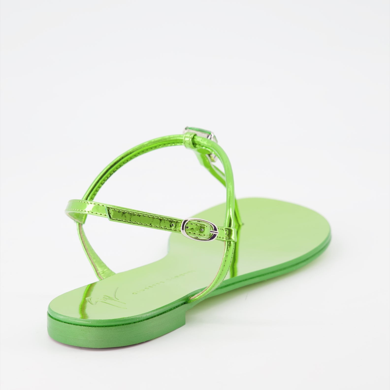 Open shoes Alphonsine sandals Giuseppe Zanotti Green Women