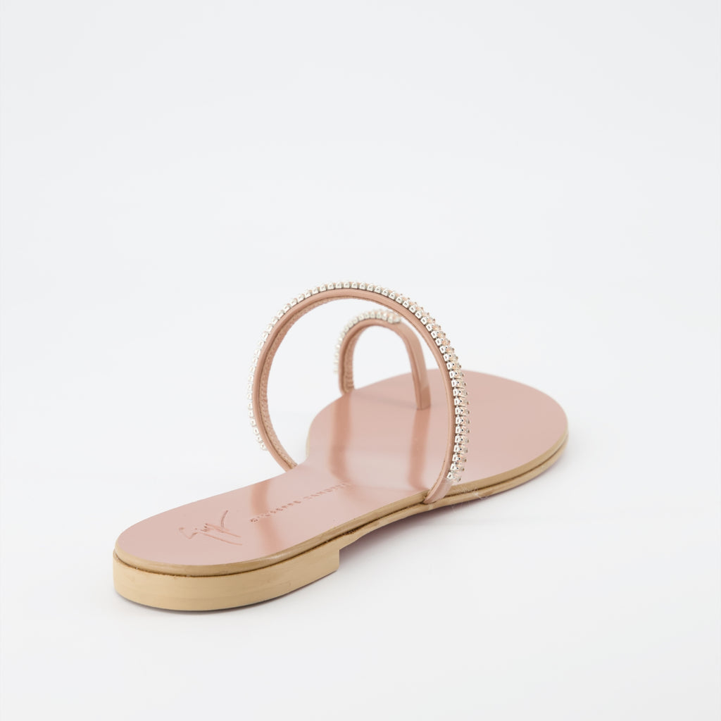 Open shoes Colorful Sandals Giuseppe Zanotti Beige Women