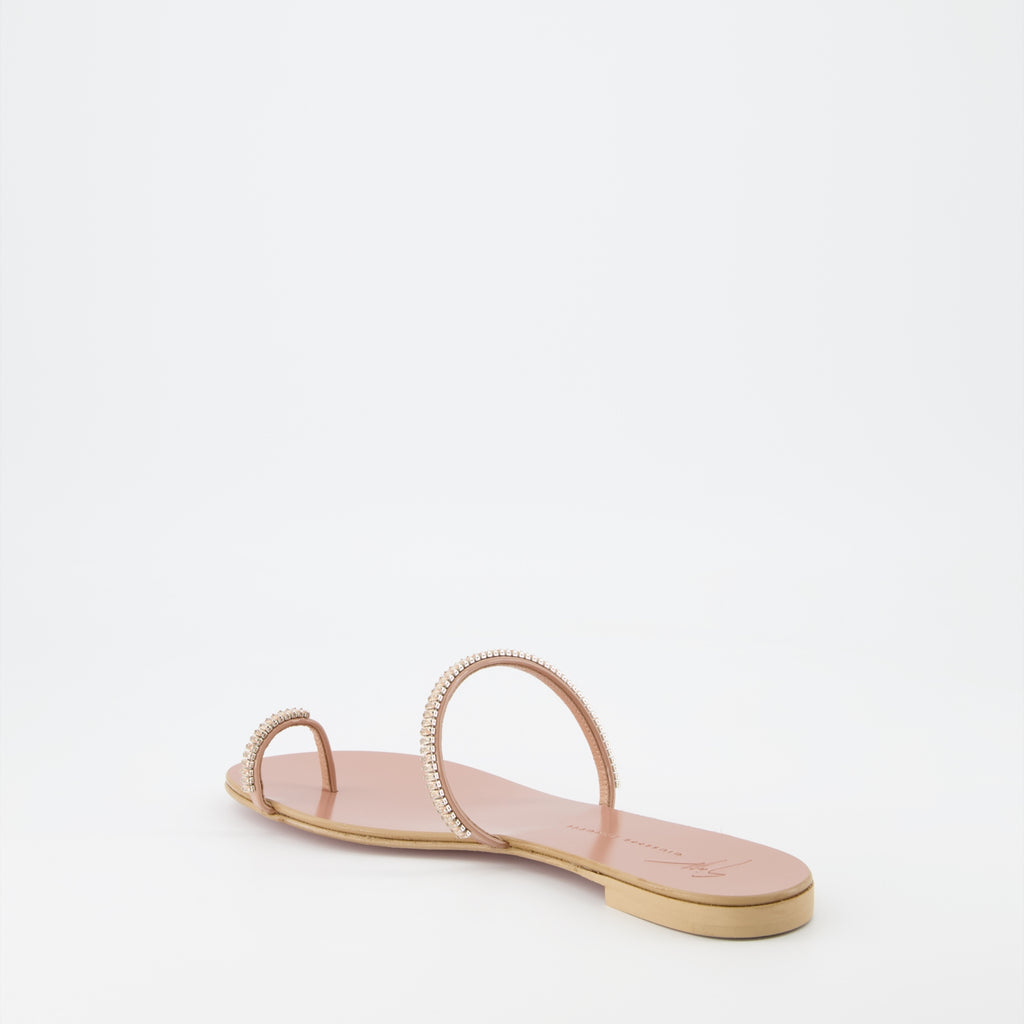 Open shoes Colorful Sandals Giuseppe Zanotti Beige Women