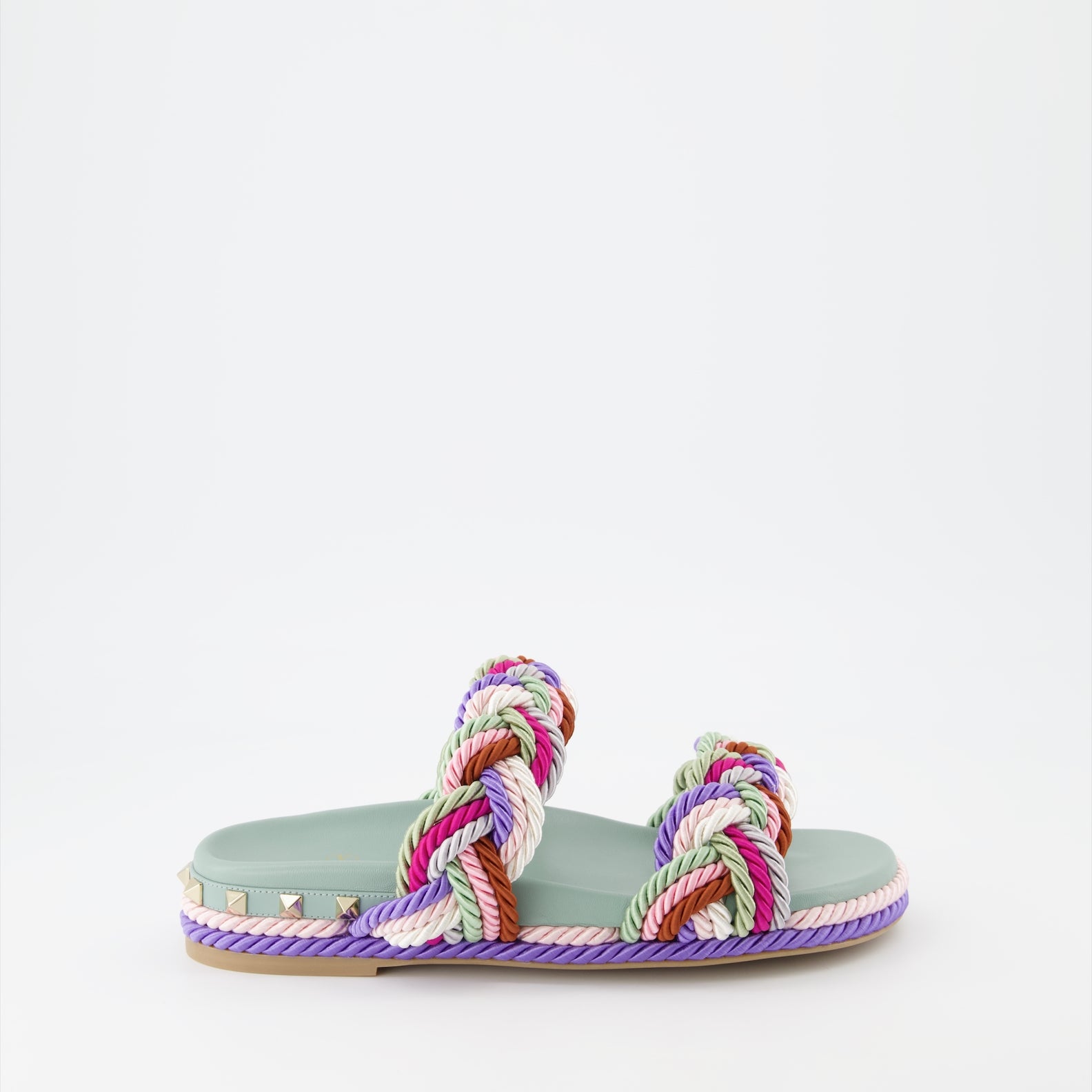 Sapatos abertos Sandales Colour Block Valentino Garavani Multicolorido Femme