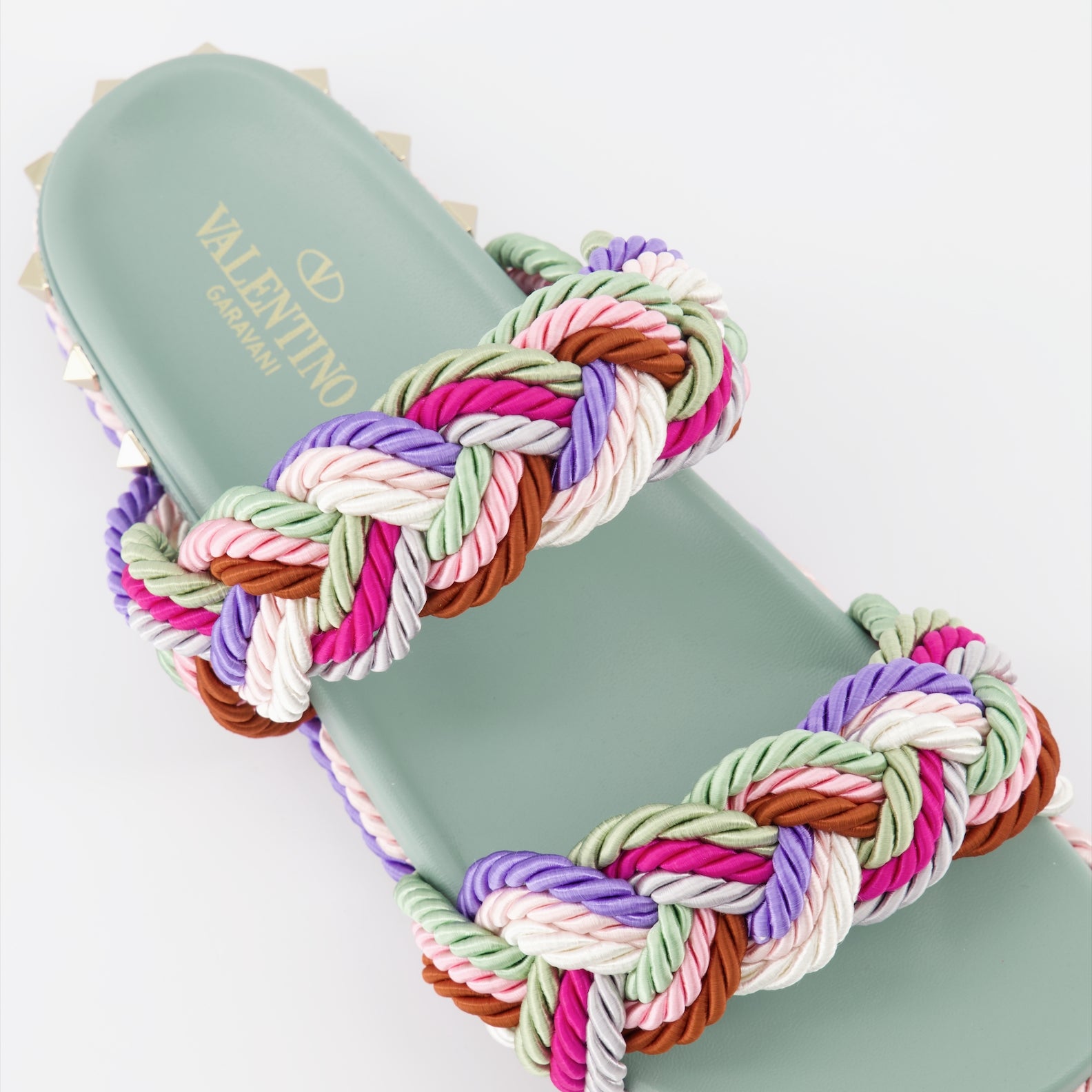 Sapatos abertos Sandales Colour Block Valentino Garavani Multicolorido Femme