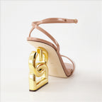 Sapatos de salto Sandales DG Pop Dolce & Gabbana Bege Femme