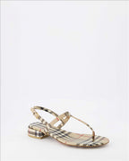 Chaussures ouvertes Sandales Emily Burberry Beige Femme