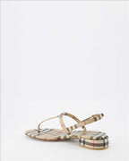 Chaussures ouvertes Sandales Emily Burberry Beige Femme