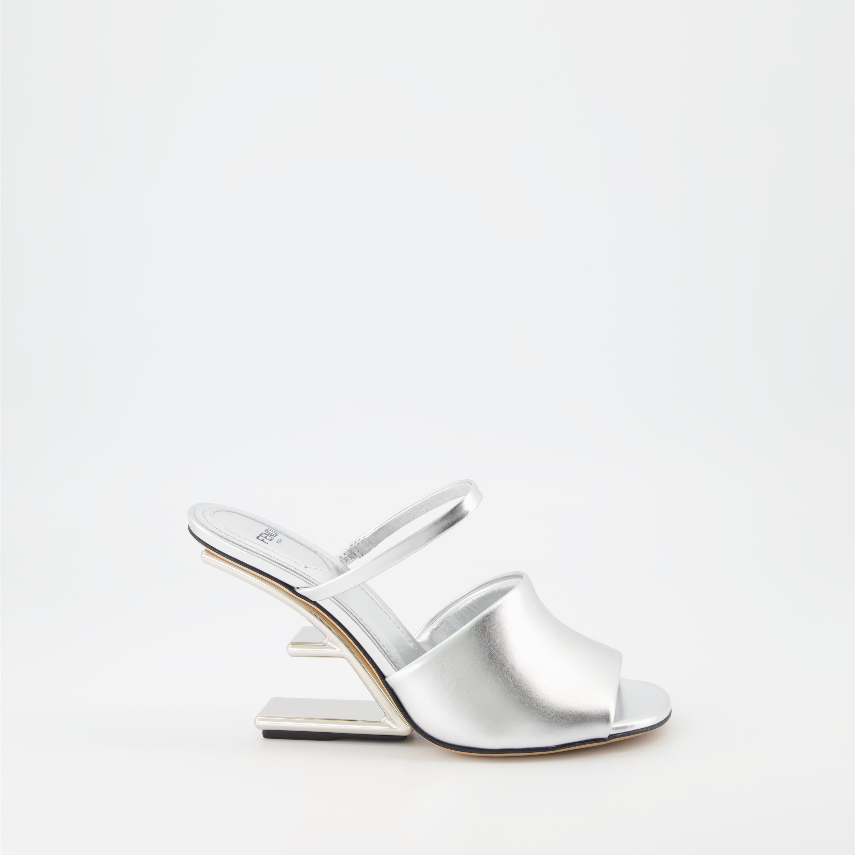 Sandales Fendi First argent
