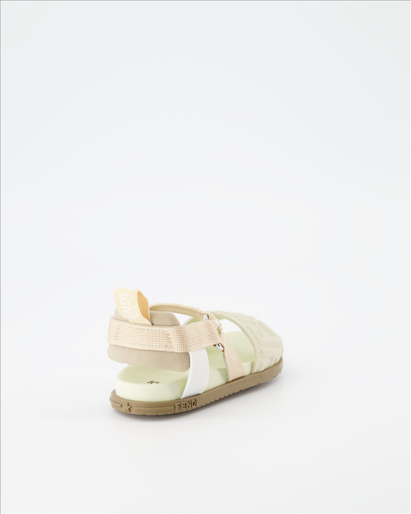 Zapatos Sandales FF Fendi Beige Niños (3 años y más)