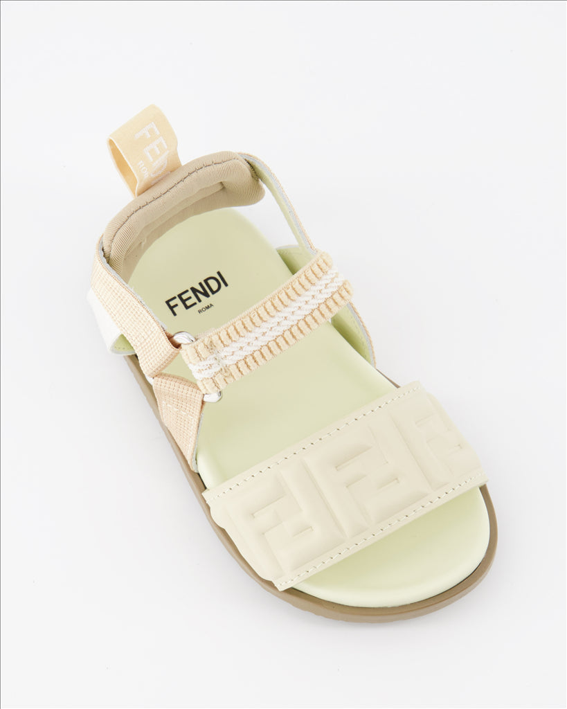 Zapatos Sandales FF Fendi Beige Niños (3 años y más)