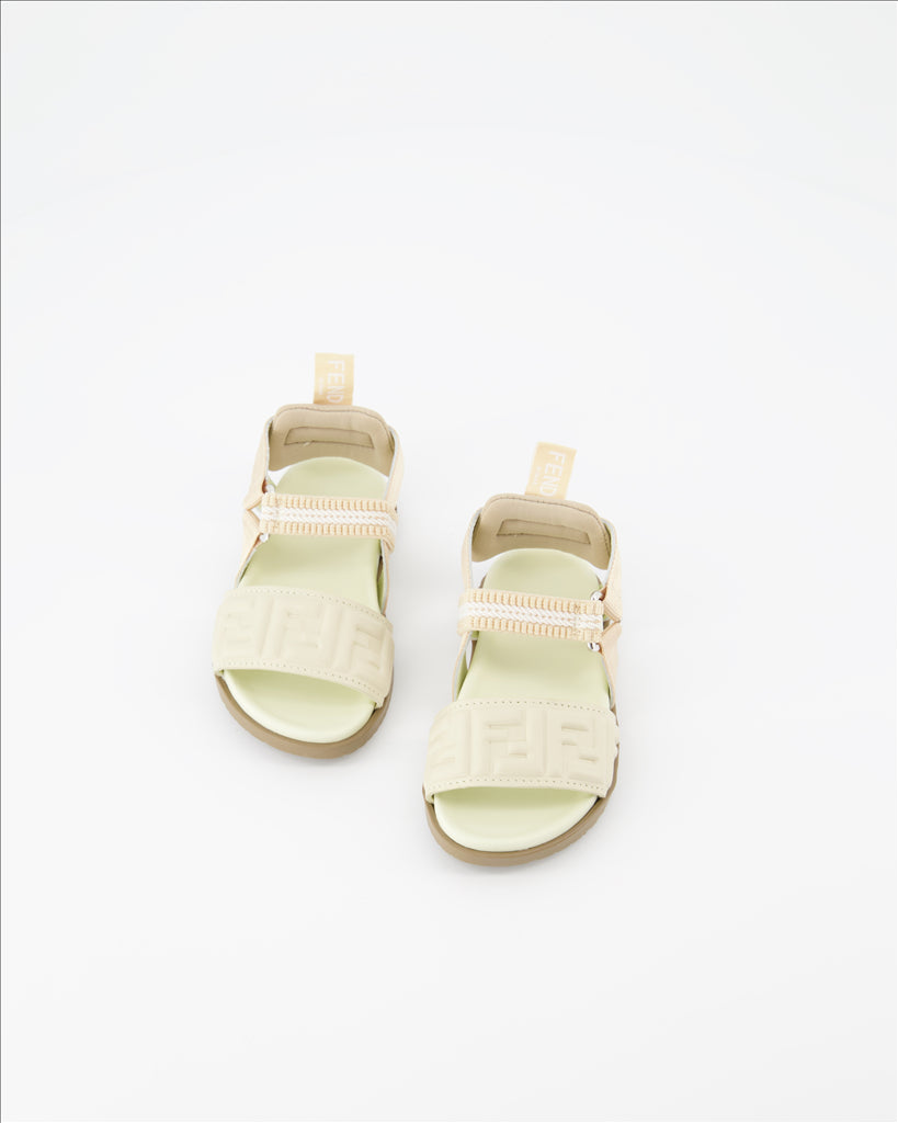 Zapatos Sandales FF Fendi Beige Niños (3 años y más)