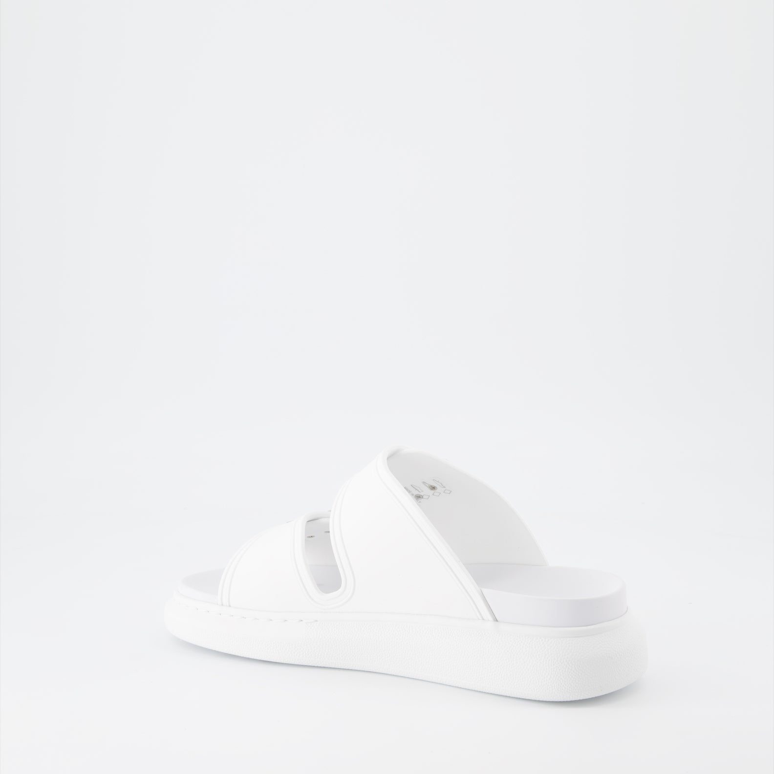 Chaussures ouvertes Sandales Hybrides Alexander McQueen Blanc Homme