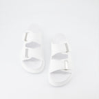 Chaussures ouvertes Sandales Hybrides Alexander McQueen Blanc Homme