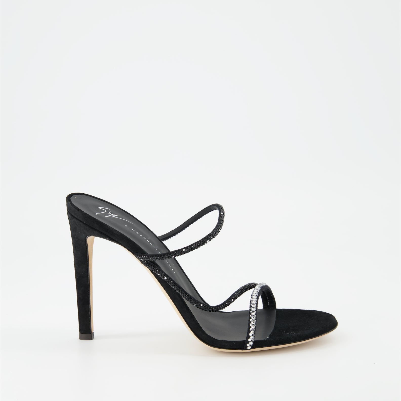 Zapatos abiertos Sandales Julianne Giuseppe Zanotti Negro Femme