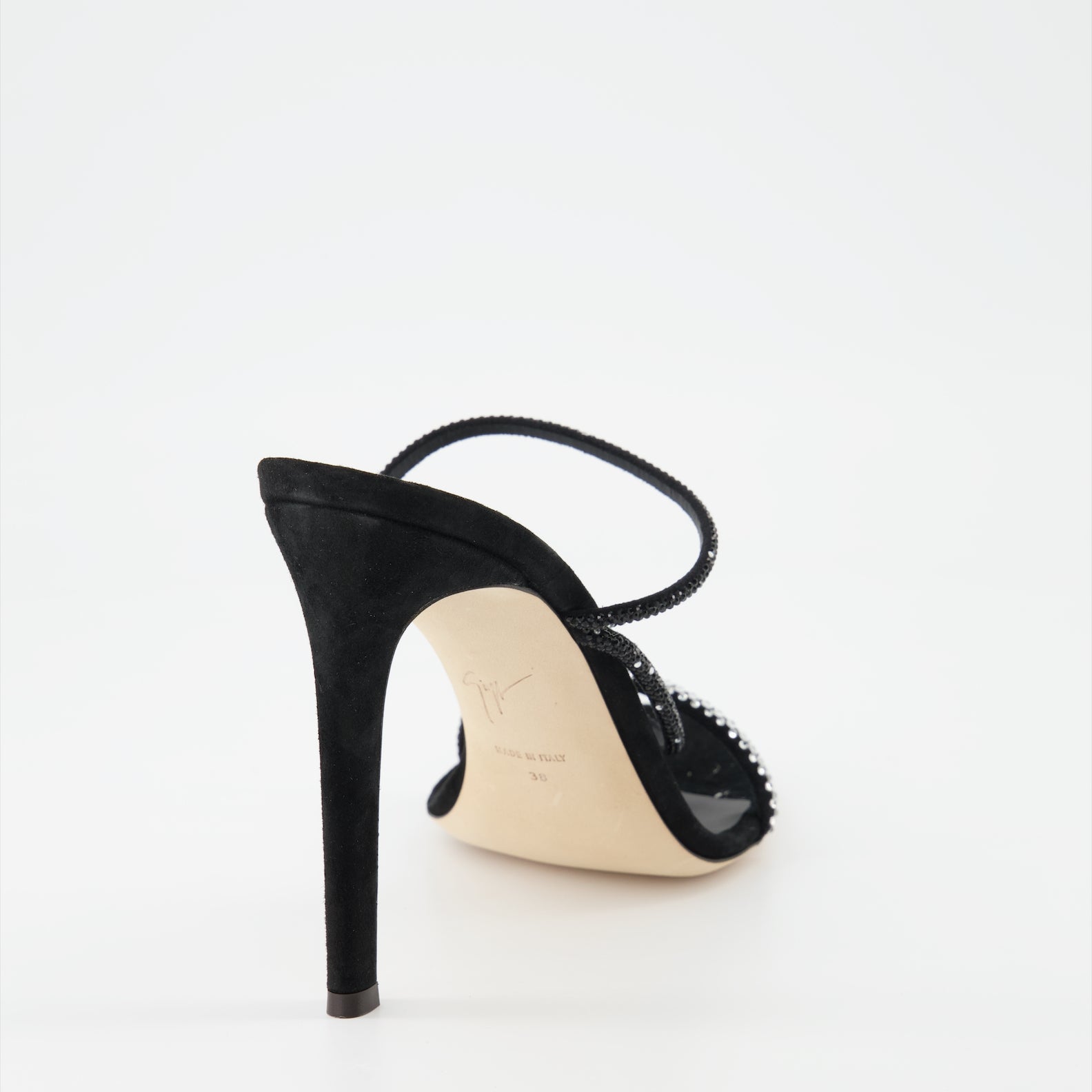 Zapatos abiertos Sandales Julianne Giuseppe Zanotti Negro Femme