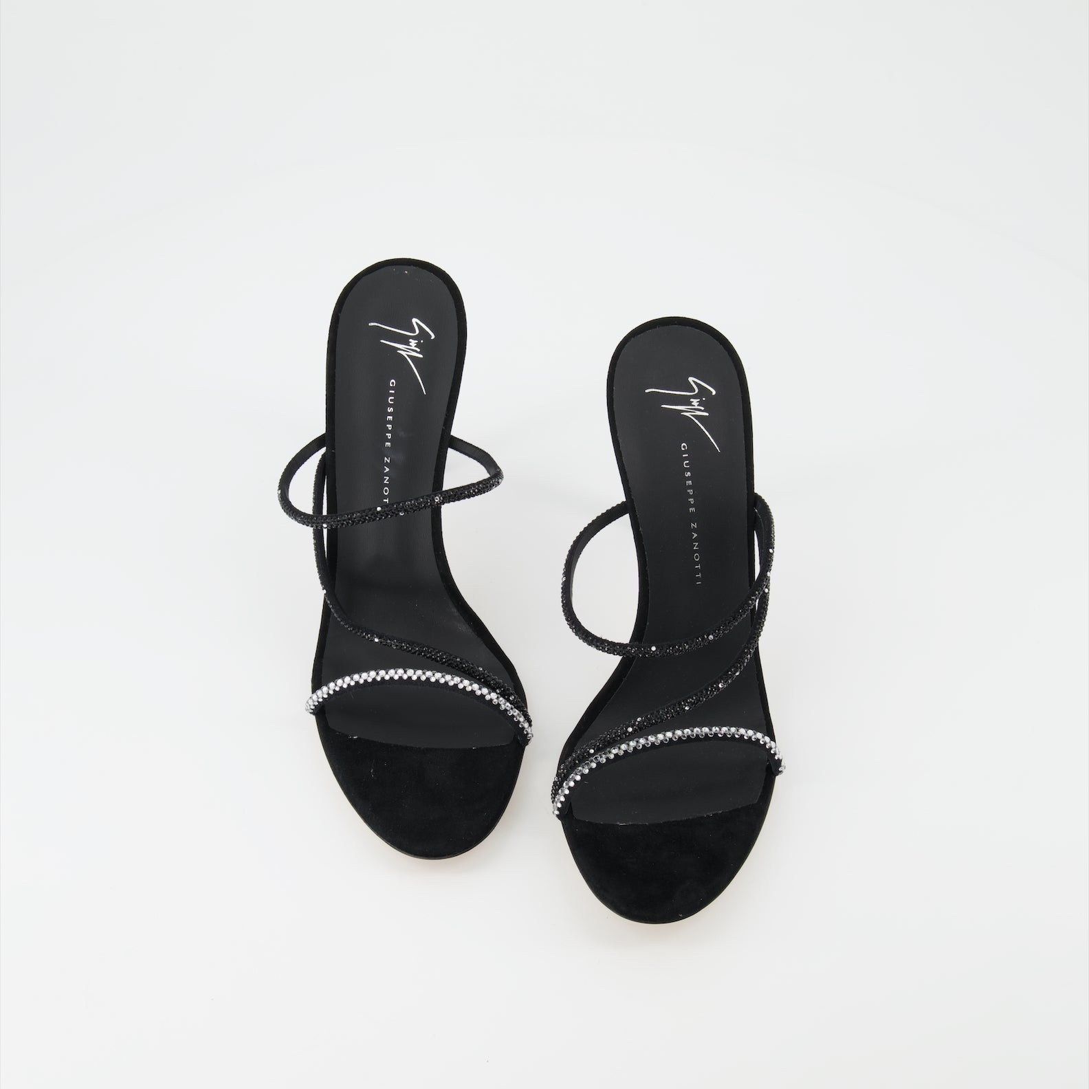 Zapatos abiertos Sandales Julianne Giuseppe Zanotti Negro Femme