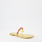 Open shoes Marguerithe sandals Giuseppe Zanotti Gold Women