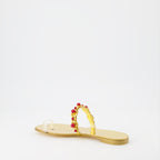 Open shoes Marguerithe sandals Giuseppe Zanotti Gold Women