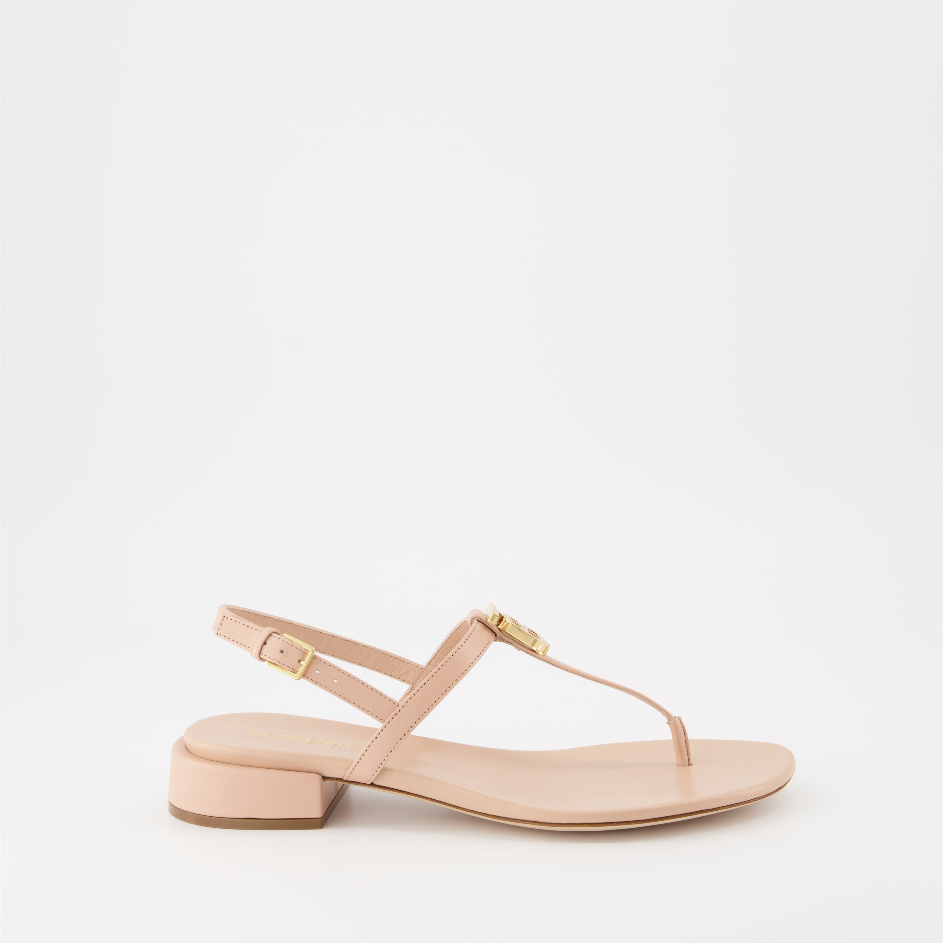 Sandales Monogram en cuir