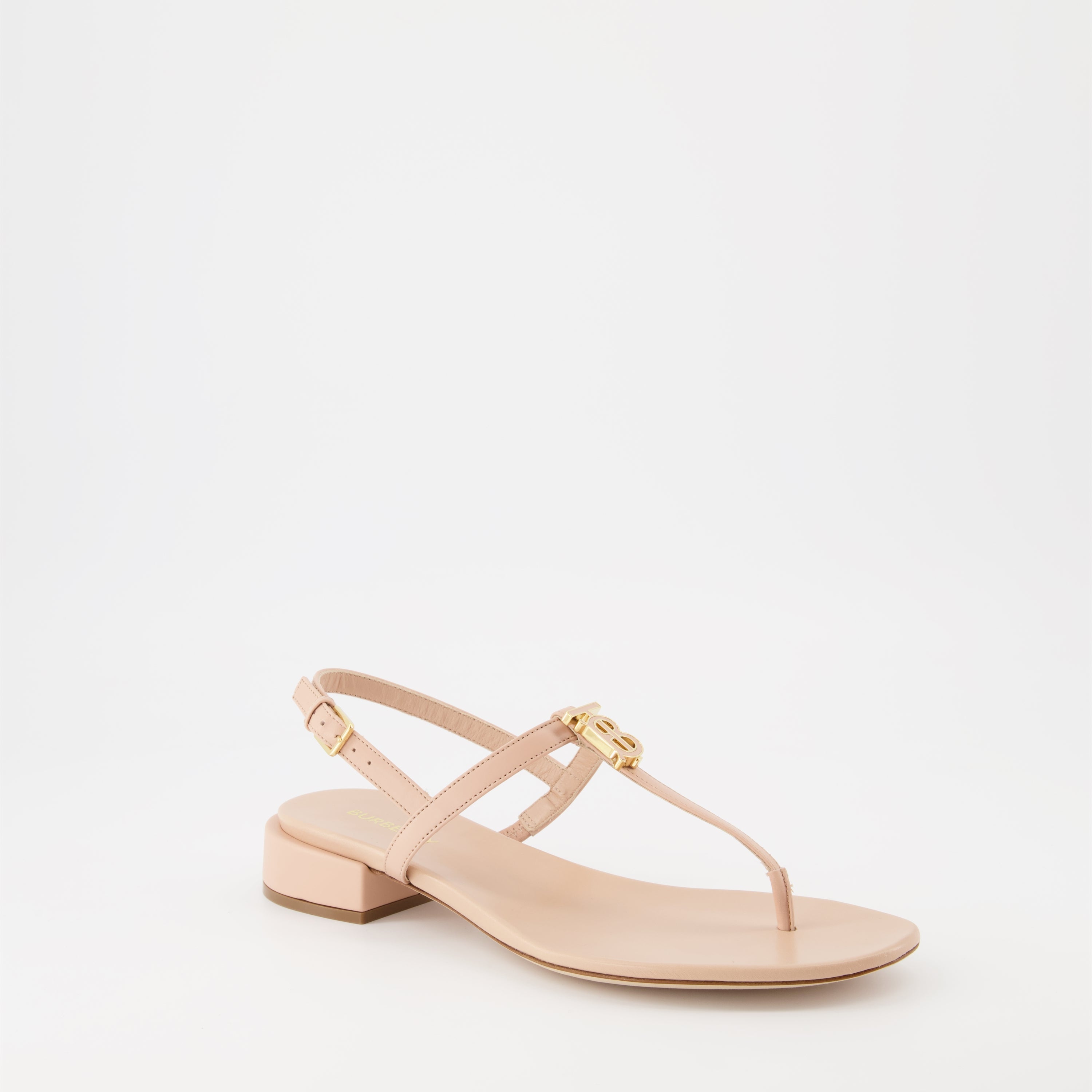 Sandales Monogram en cuir