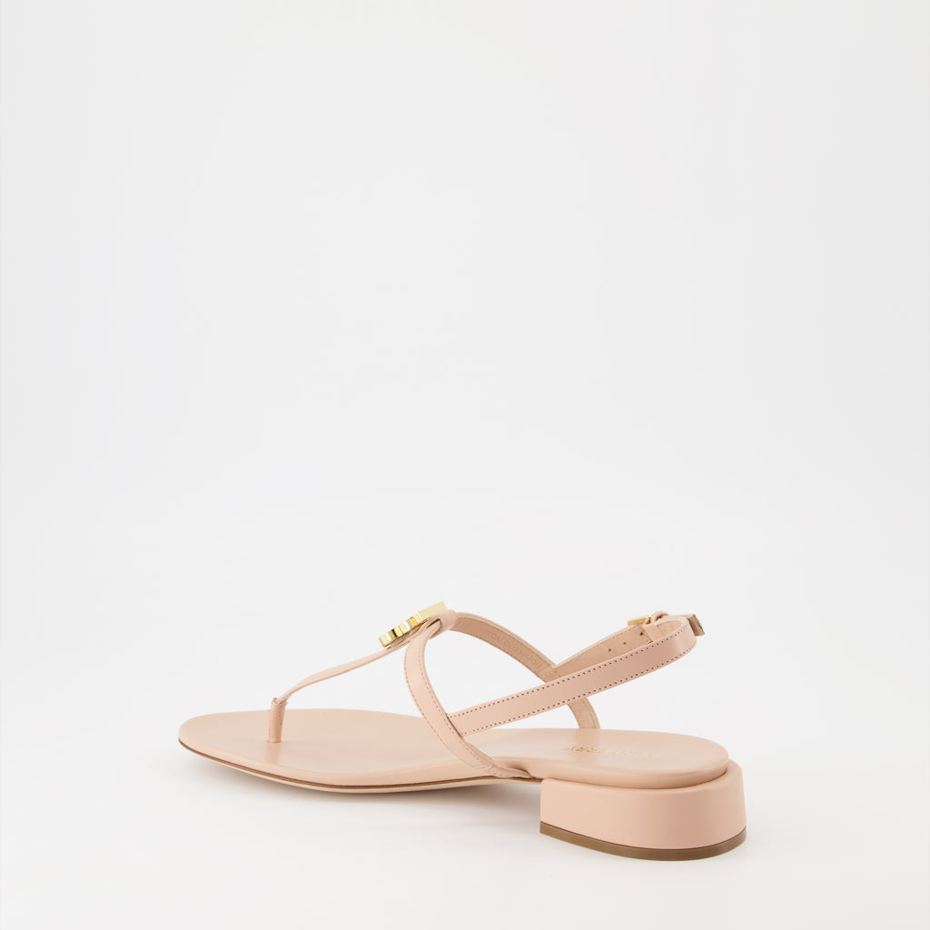 Sandales Monogram en cuir