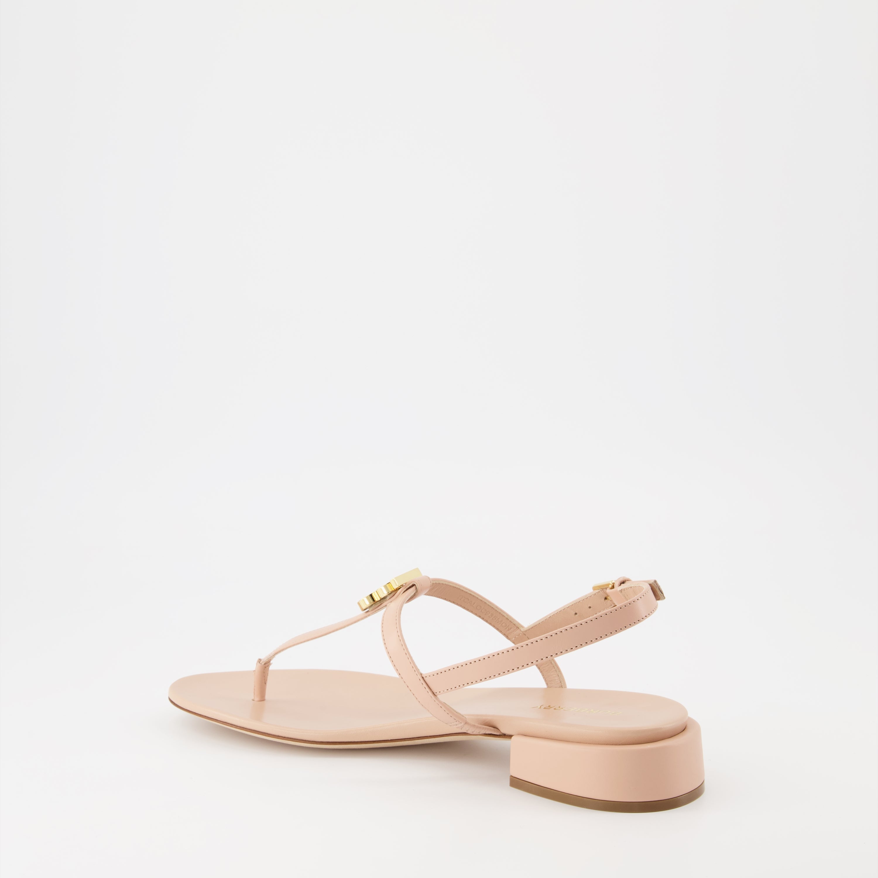 Sandales Monogram en cuir