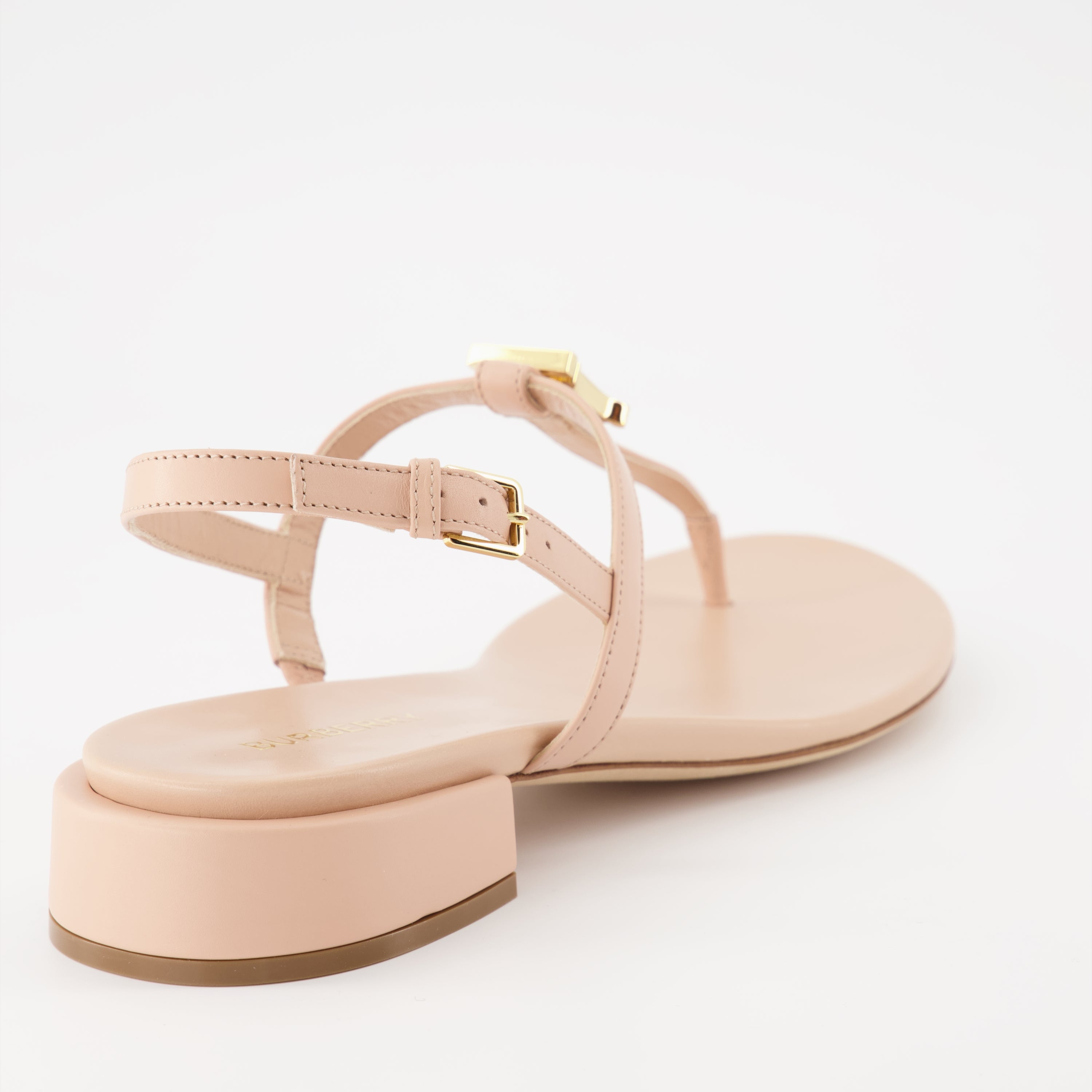 Sandales Monogram en cuir