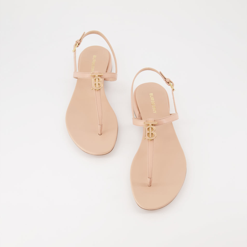Sandales Monogram en cuir