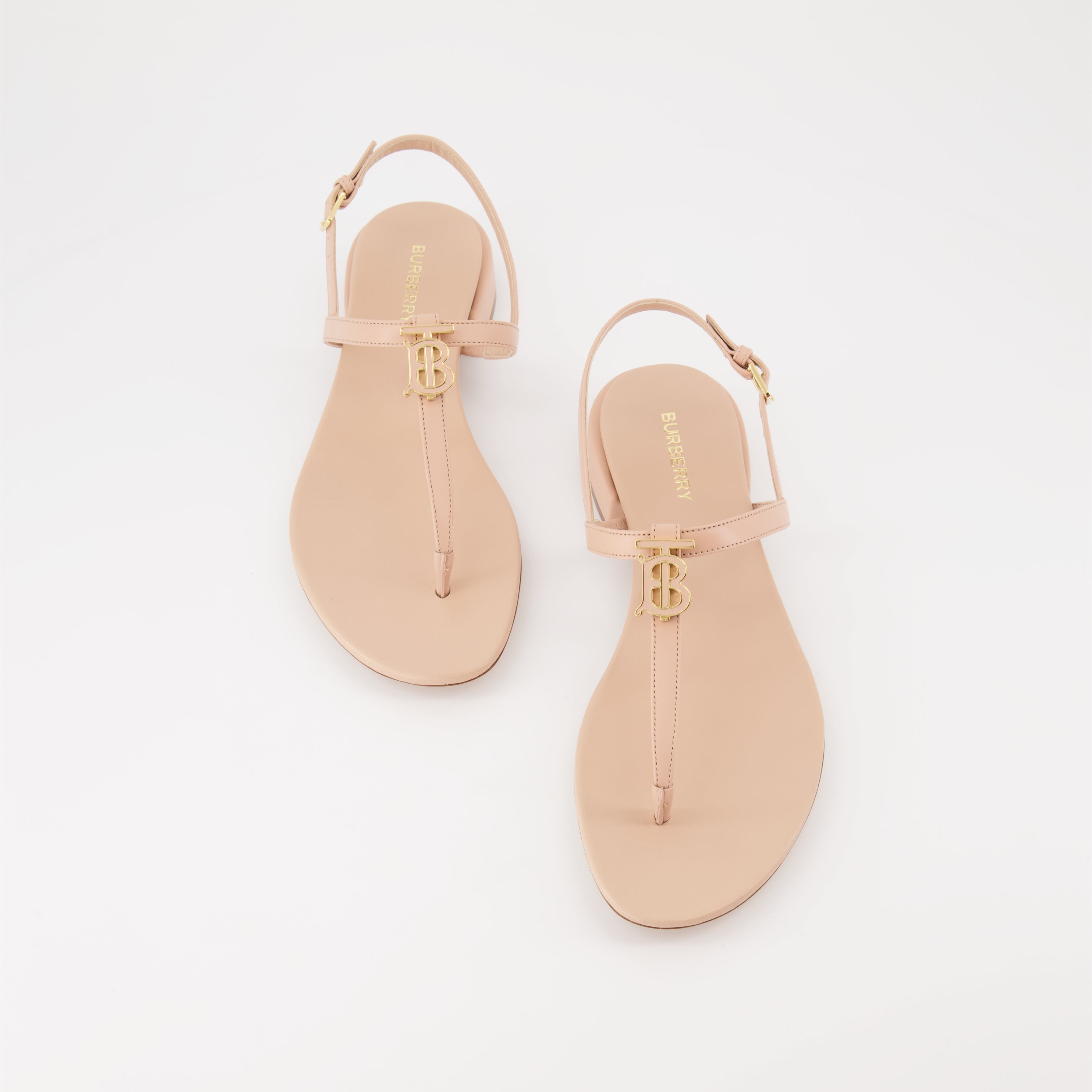 Sandales Monogram en cuir