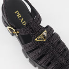 Sandales Monolith en raphia