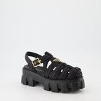 Sandales Monolith en raphia