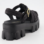 Sandales Monolith en raphia