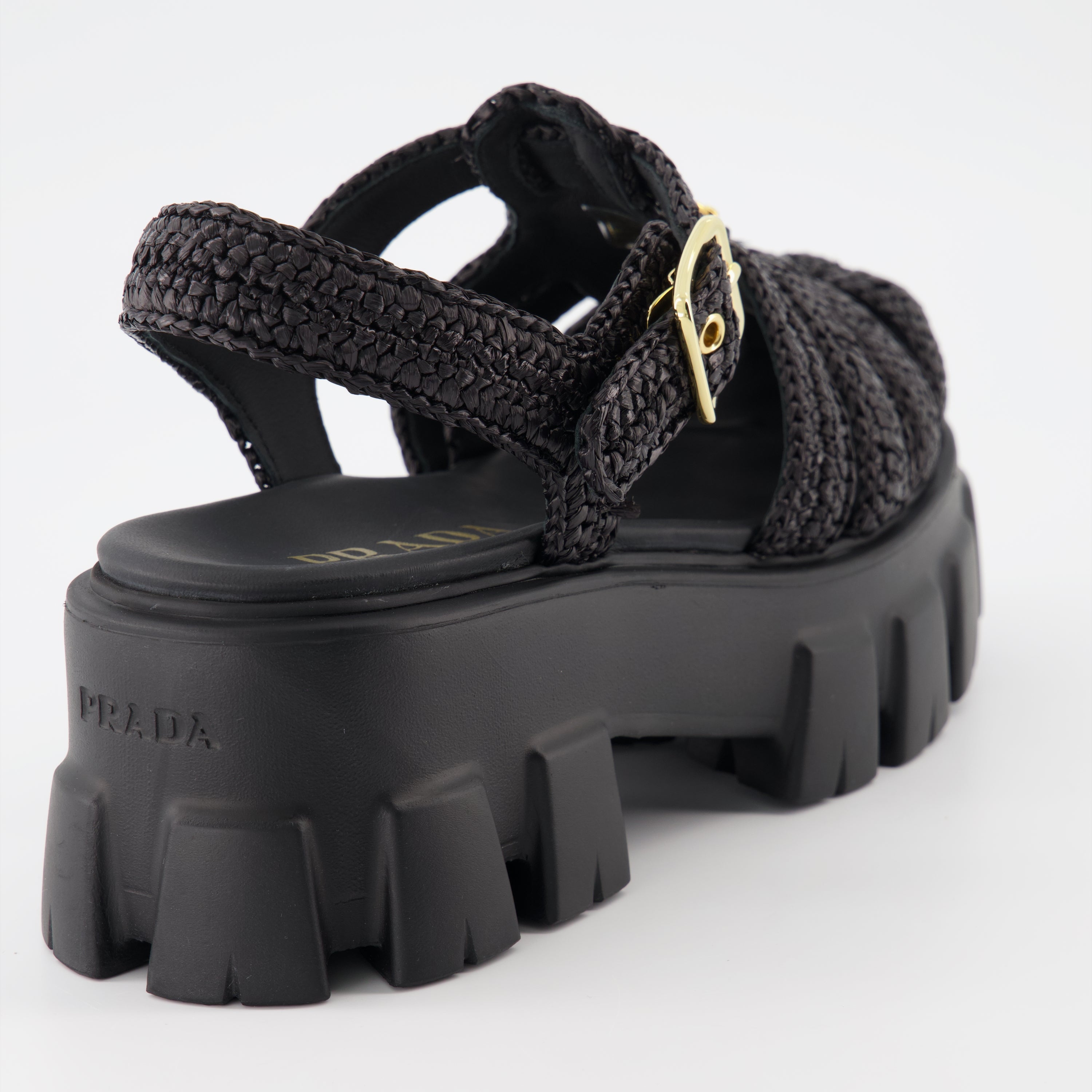 Sandales Monolith en raphia