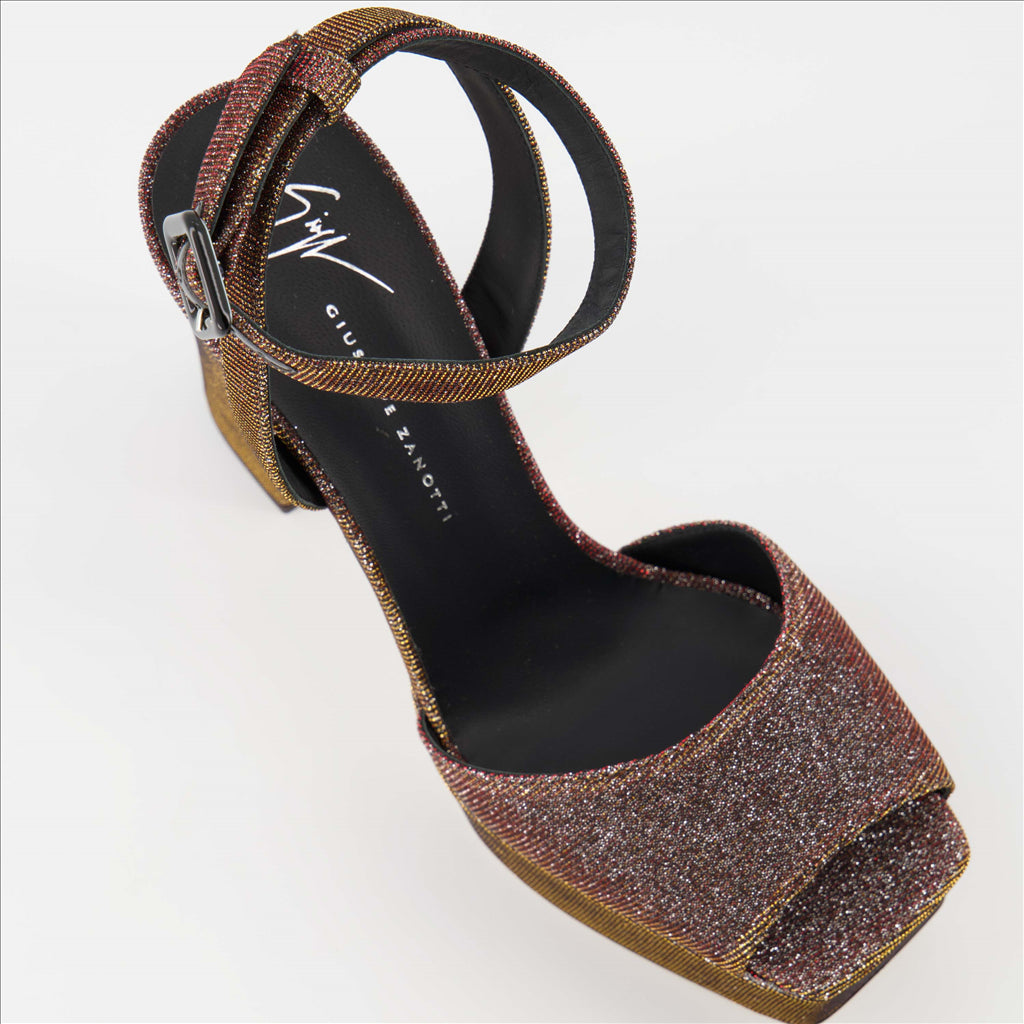 Zapatos abiertos Sandales New Betty Giuseppe Zanotti Marrón Femme