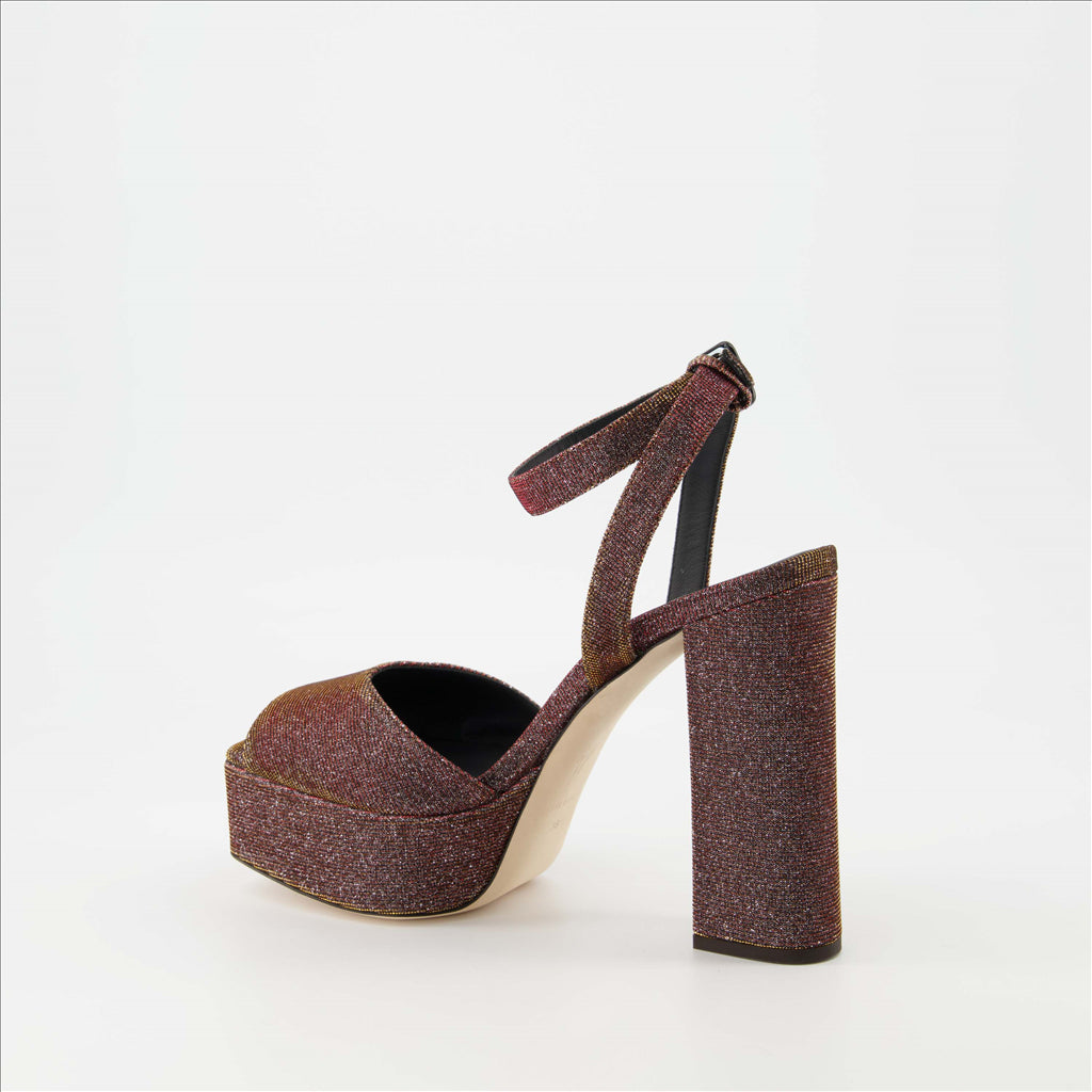 Zapatos abiertos Sandales New Betty Giuseppe Zanotti Marrón Femme