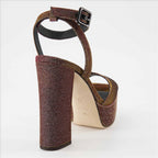 Zapatos abiertos Sandales New Betty Giuseppe Zanotti Marrón Femme