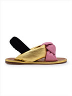 Sneakers Gold knotted sandals Miu Miu Gold Women