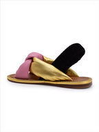 Sneakers Gold knotted sandals Miu Miu Gold Women