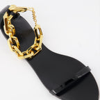 Chaussures ouvertes Sandales Intriigo Chain Giuseppe Zanotti Noir Femme