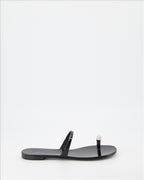 Scarpe aperte Sandales Ring Giuseppe Zanotti Nero Femme