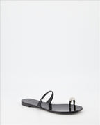 Scarpe aperte Sandales Ring Giuseppe Zanotti Nero Femme