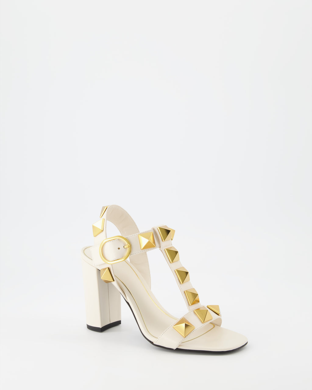 Chaussures ouvertes Sandales Roman Stud Valentino Garavani Blanc Femme