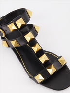 Zapatos abiertos Sandales Romanstud Valentino Garavani Negro Femme