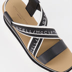 Sapatos plataforma Sandales Sneak Elyse Stella McCartney Preto Femme