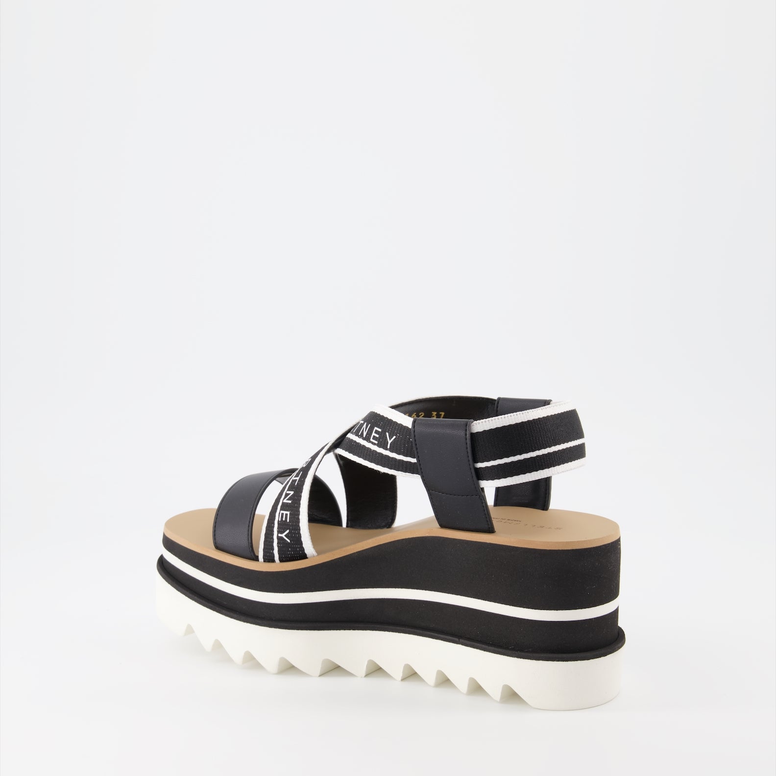 Zapatos de plataforma Sandales Sneak Elyse Stella McCartney Negro Femme